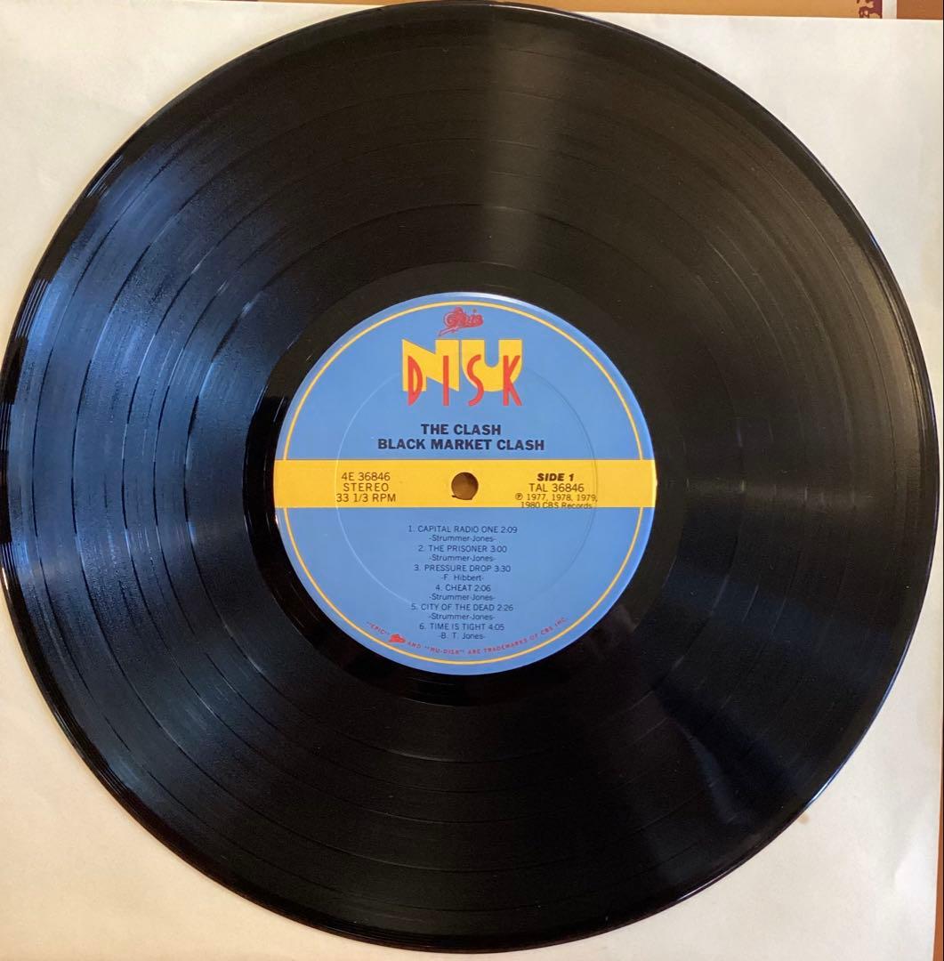 ザ・クラッシュ　オリジナル10イン盤　ブラック・マーケット・クラッシュ　　2/8