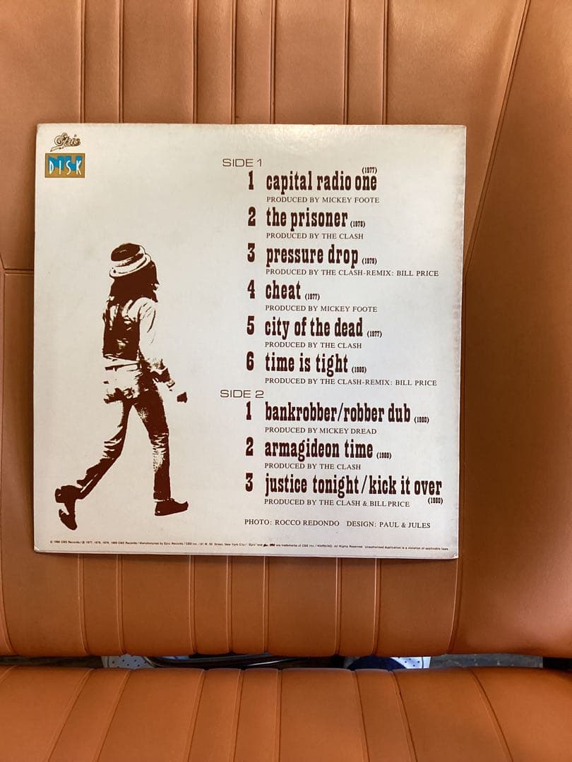 ザ・クラッシュ　オリジナル10イン盤　ブラック・マーケット・クラッシュ　　2/8