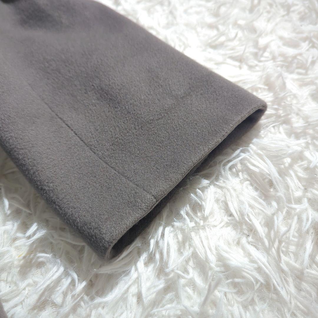 Leilian カシミア100% ロロピアーナ ショールカラー ロングコート