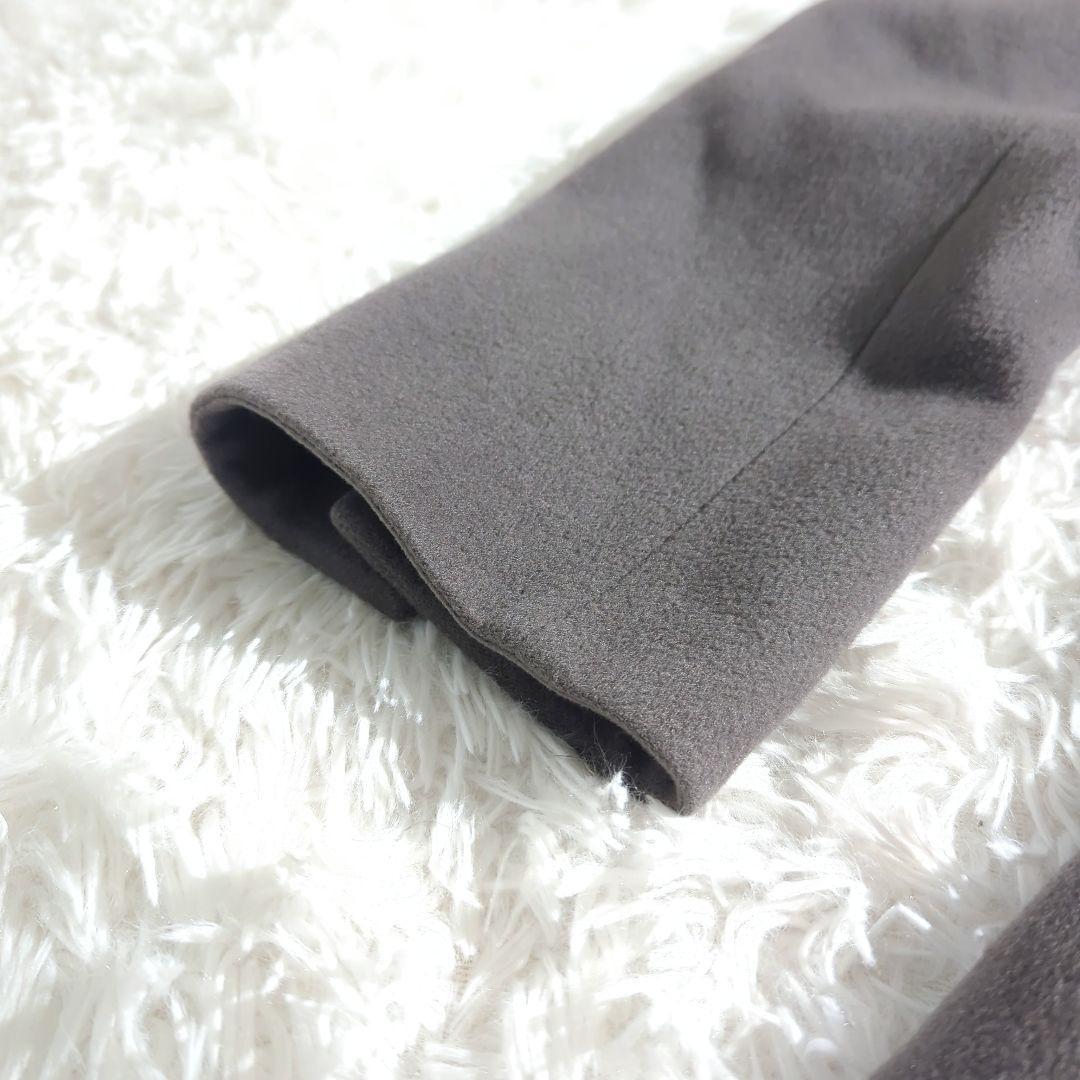 Leilian カシミア100% ロロピアーナ ショールカラー ロングコート