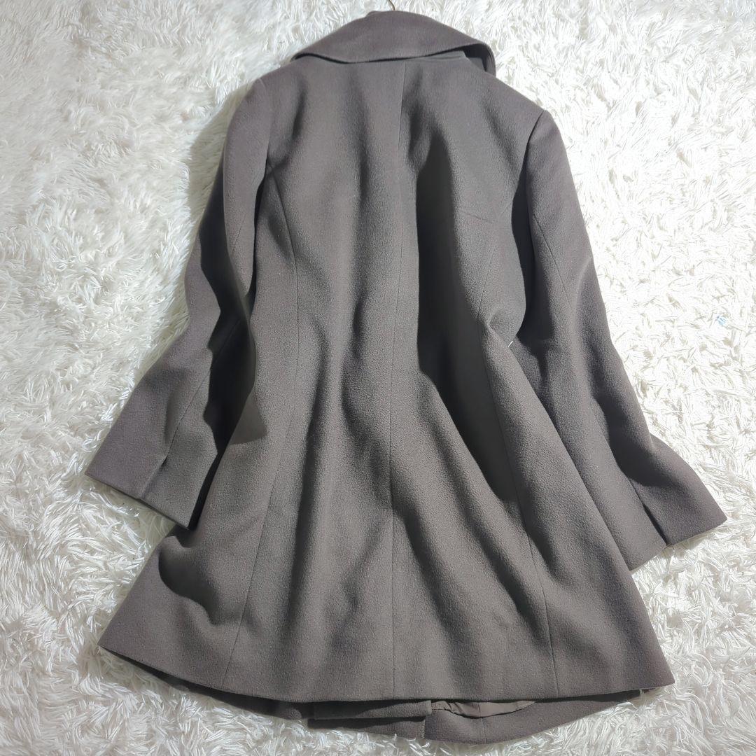 Leilian カシミア100% ロロピアーナ ショールカラー ロングコート