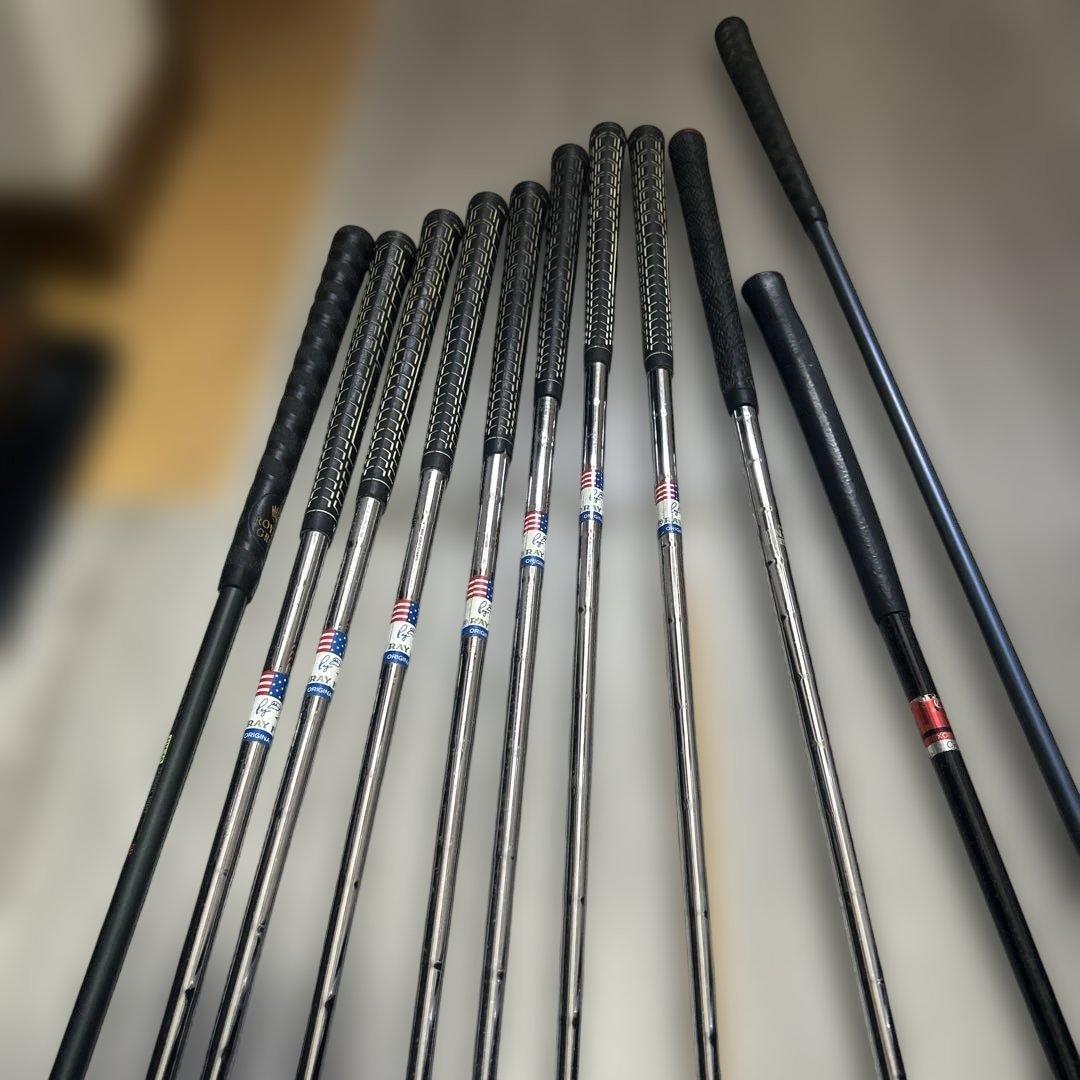 RAY FLOYDアイアン11本OPSTゴルフバッグセット