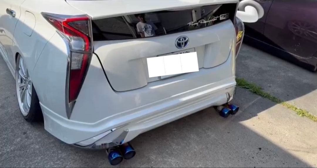 週末限定値下げ!!! 50プリウス ワンオフ4本出しリアスト