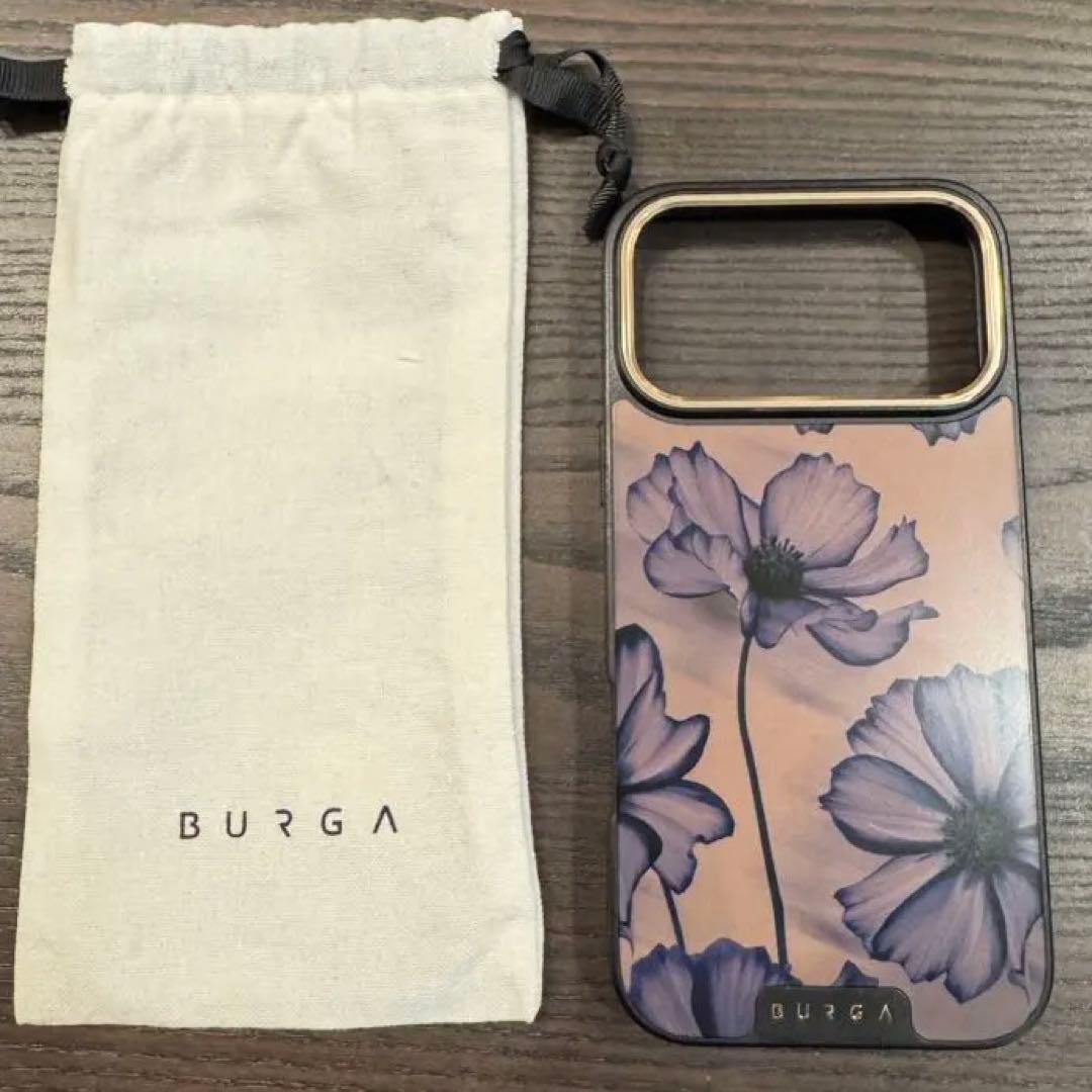 BURGA iPhone 17 Pro Max ケース 花柄 ELITE