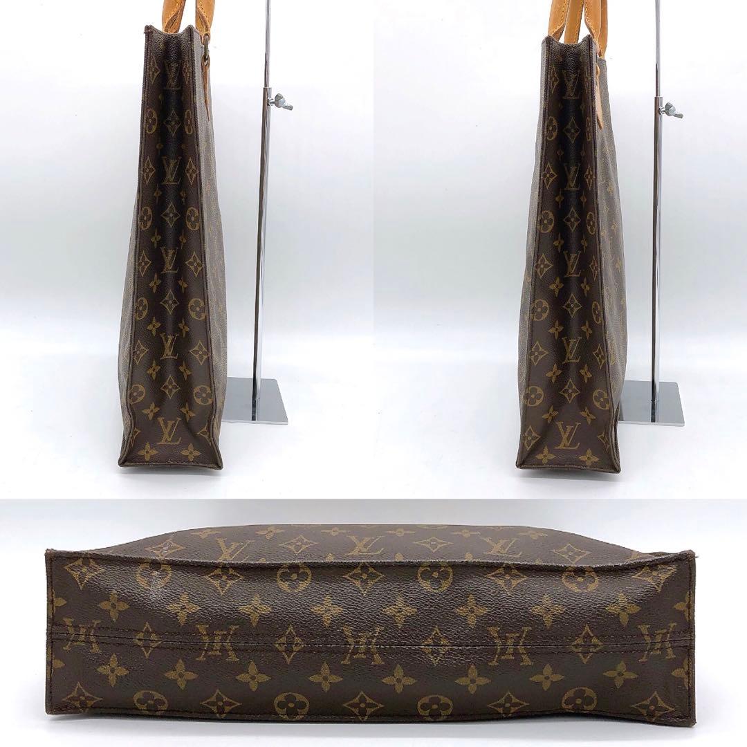 【LOUIS VUITTON】サックプラ　モノグラム　トートバッグ　A4