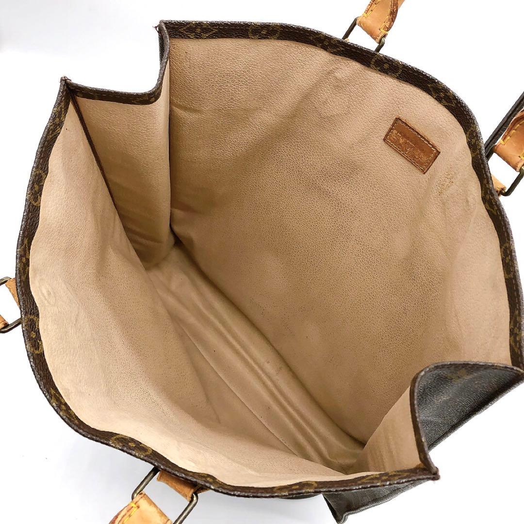 【LOUIS VUITTON】サックプラ　モノグラム　トートバッグ　A4