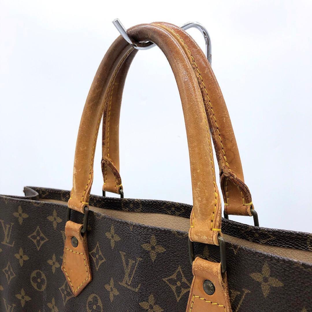 【LOUIS VUITTON】サックプラ　モノグラム　トートバッグ　A4