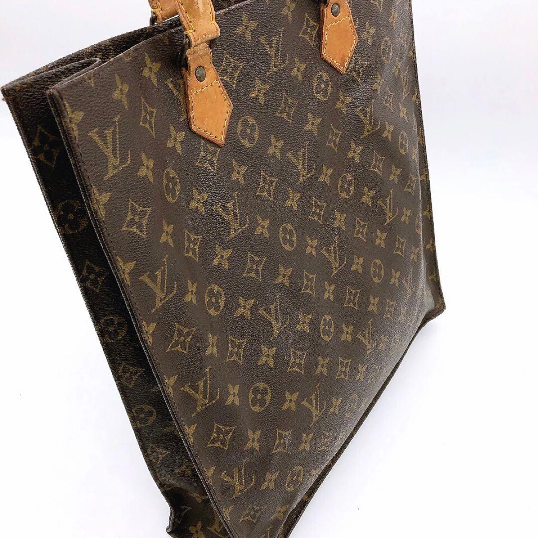 【LOUIS VUITTON】サックプラ　モノグラム　トートバッグ　A4