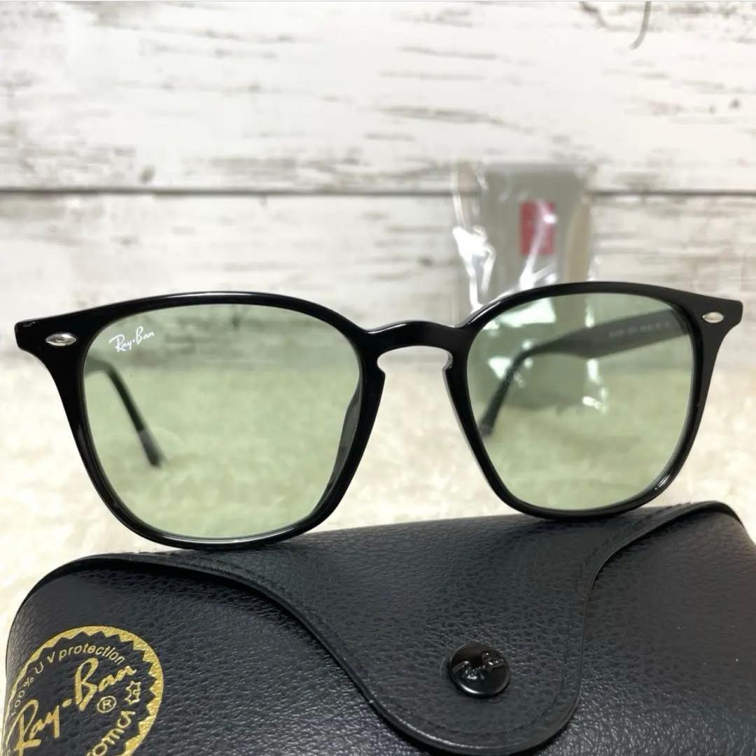Ray Banレイバン RB4258-F ブラック/ライトグリーンセット