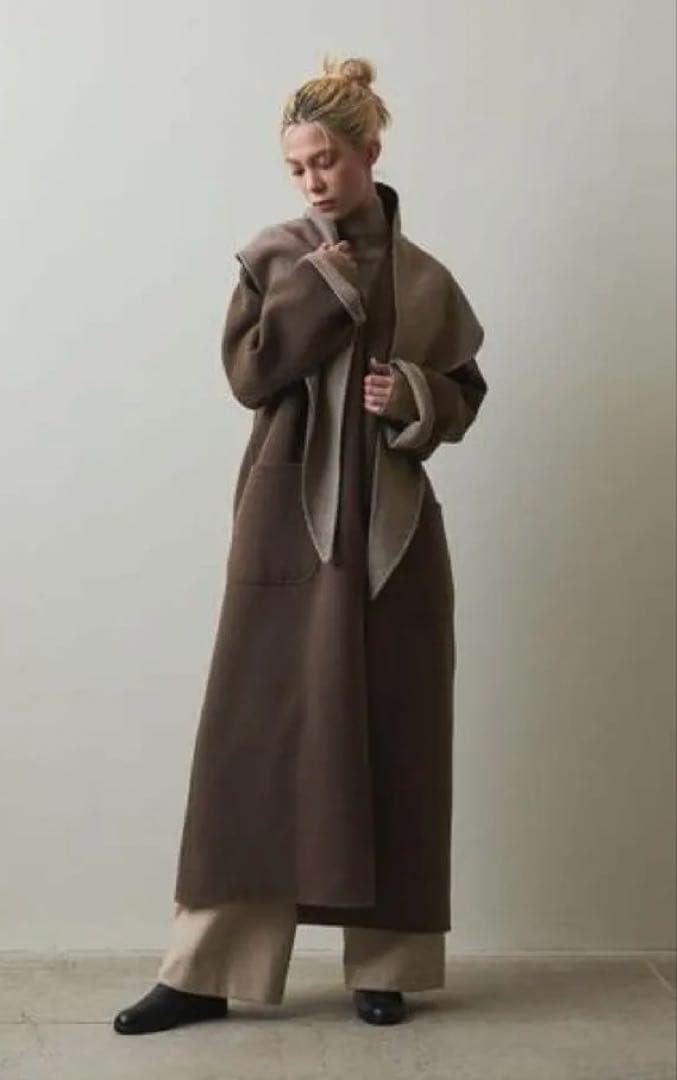 ジャケット・アウター Steven Alan REVERSIBLE NO COLLAR COAT