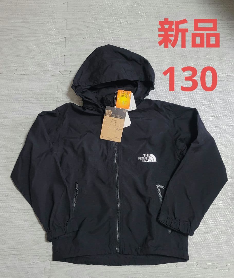 THE NORTH FACE コンパクトジャケット　ウィンドブレーカー　ブラック