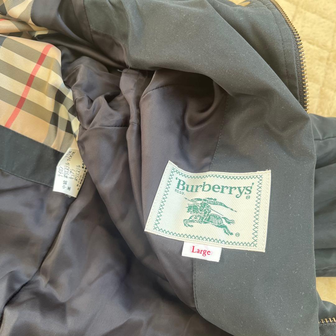 美品☆BURBERRY ブルゾン　Bロゴ　ロングコート