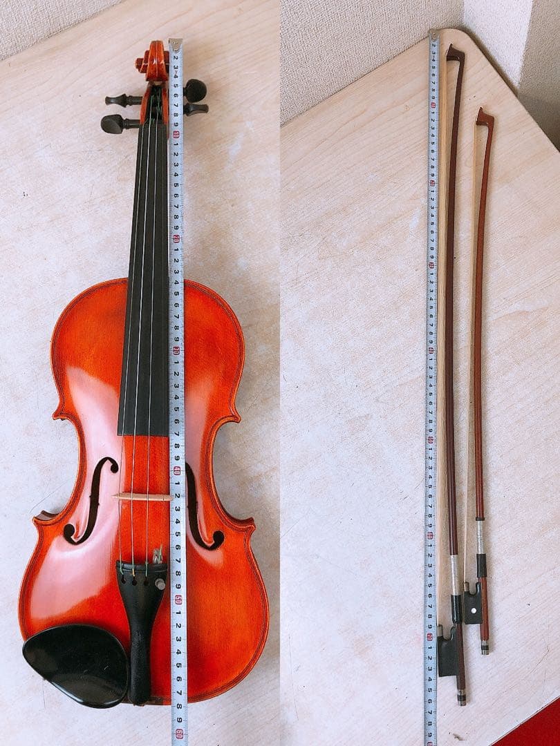 n*o様 杉藤楽弓 バイオリン Suzuki レトロ アンティーク 付属品・ケー