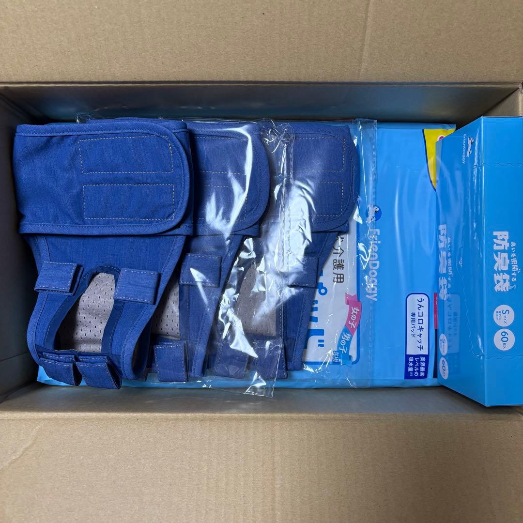 うんコロキャッチSサイズ 犬用 防臭袋、パッド一式 未使用