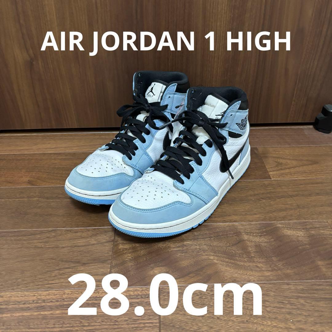 NIKE AIR JORDAN 1 HIGH ゴルフシューズ　28.0cm