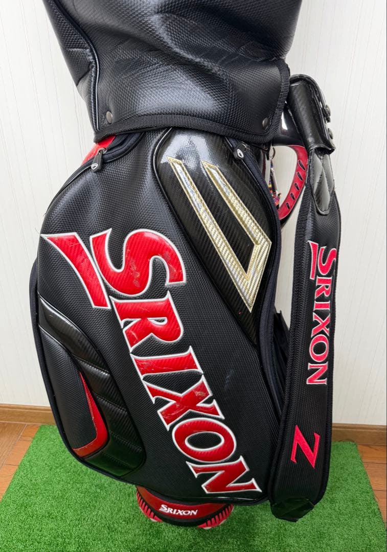 Srixon Z キャディバッグ 黒/赤