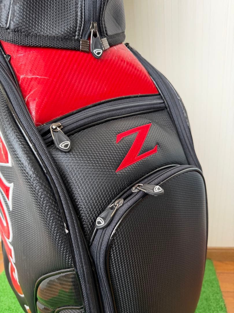Srixon Z キャディバッグ 黒/赤