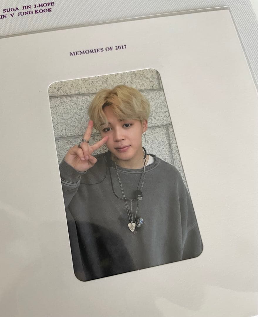 ⭐️公式 BTS メモリーズ 2017 Blu-ray ジミントレカ付き⭐️