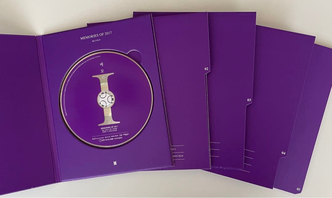 ⭐️公式 BTS メモリーズ 2017 Blu-ray ジミントレカ付き⭐️