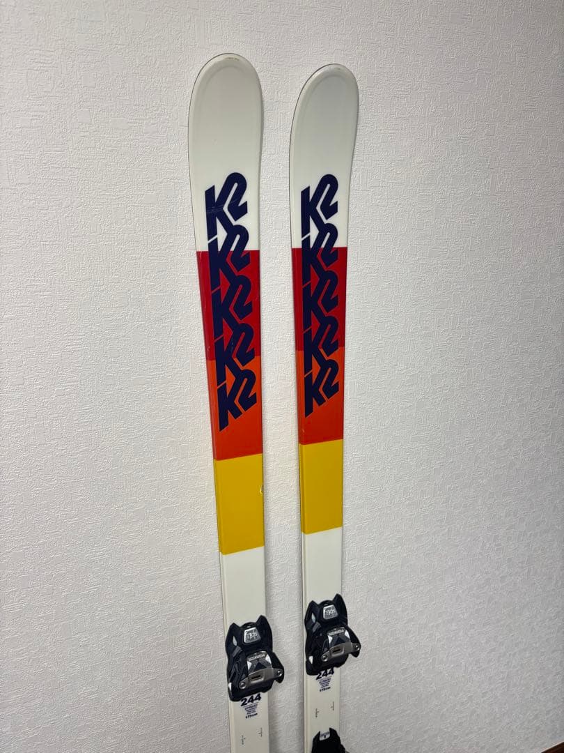 【美品】K2 244 173cm × MARKER SQUIRE