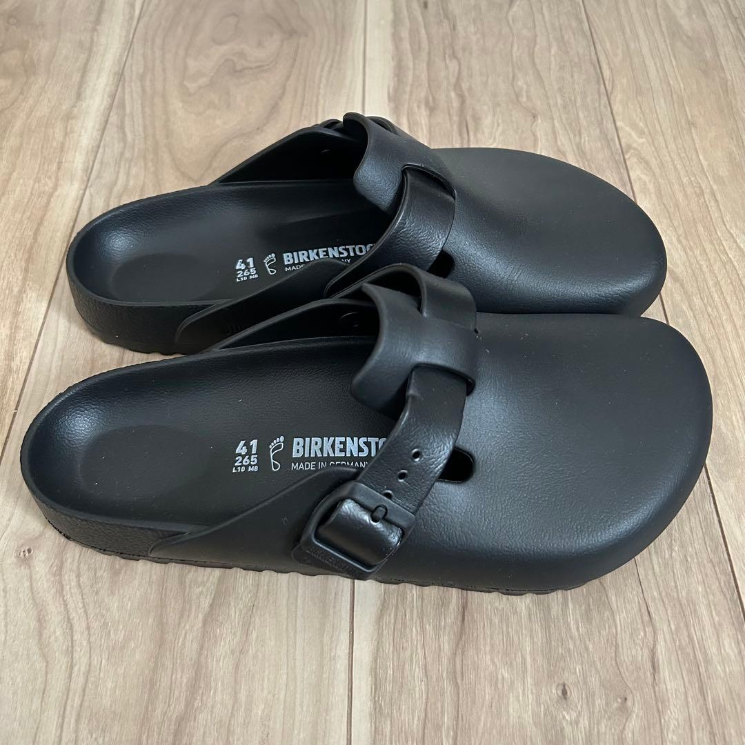 BIRKENSTOCK／BOSTON EVA／BLACK／41／REGULAR