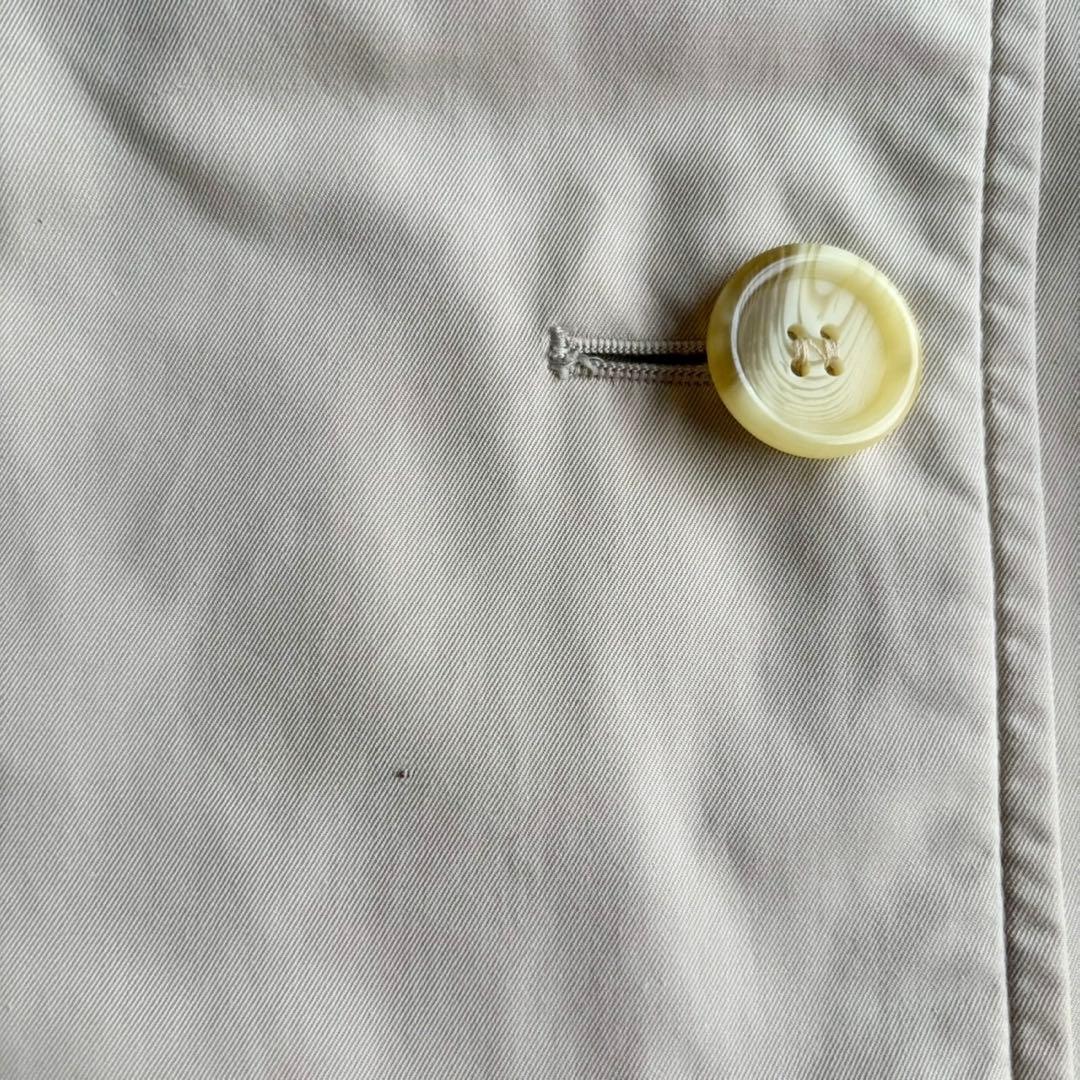 人気◆バーバリー ベルト付き トレンチ コート ベージュ チェック M