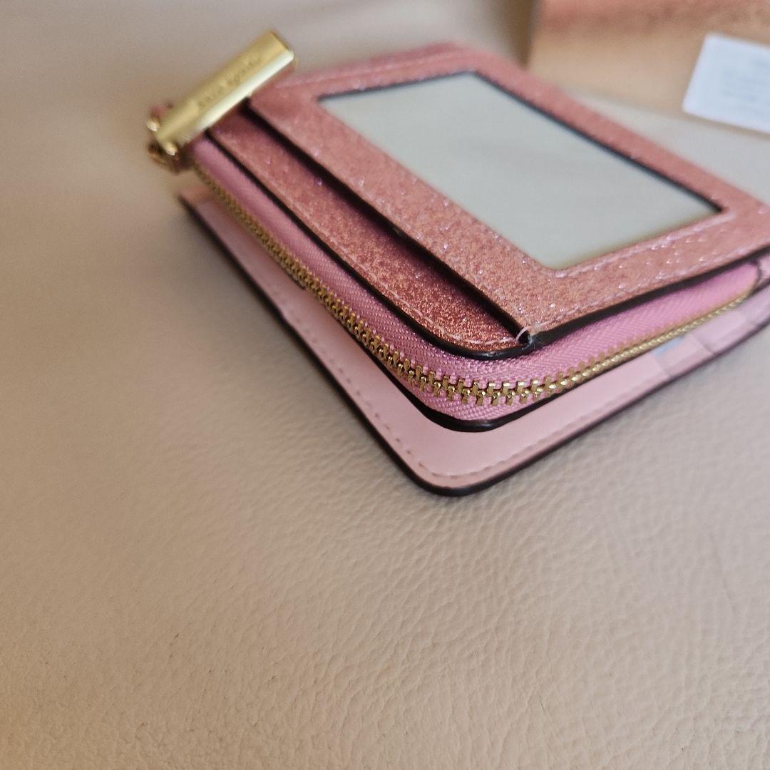 新品♡kate spade 二つ折り財布 ピンク