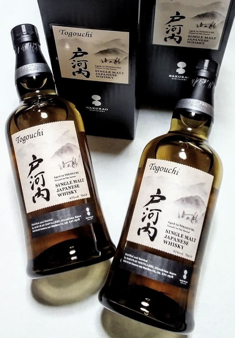 大人気ウイスキー(戸河内シングルモルト & ブラッククリアー180ml)3本格安