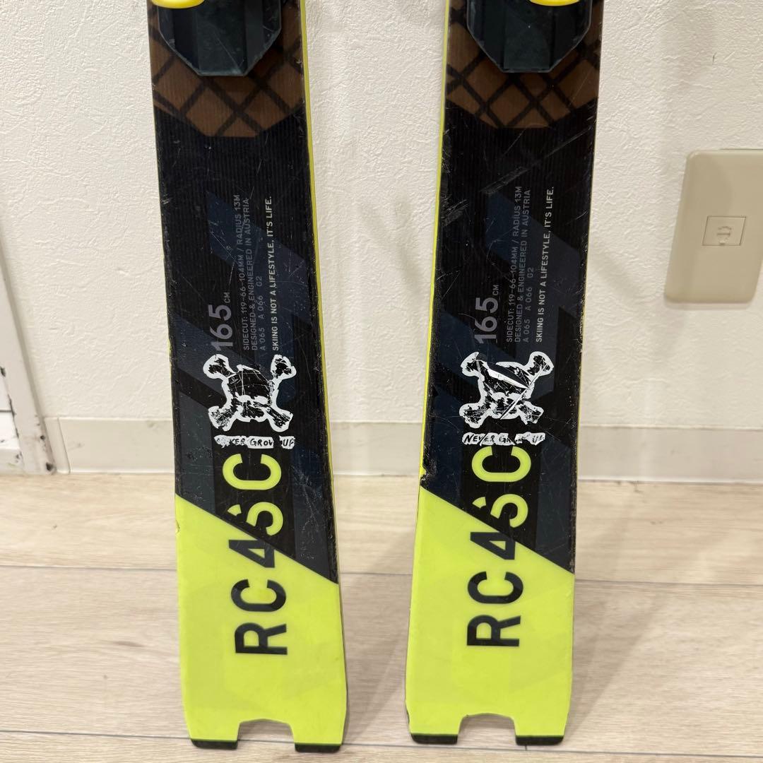 FISCHER フィッシャー RC4 SC 165cm WORLDCUP