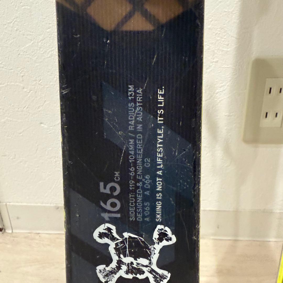 FISCHER フィッシャー RC4 SC 165cm WORLDCUP