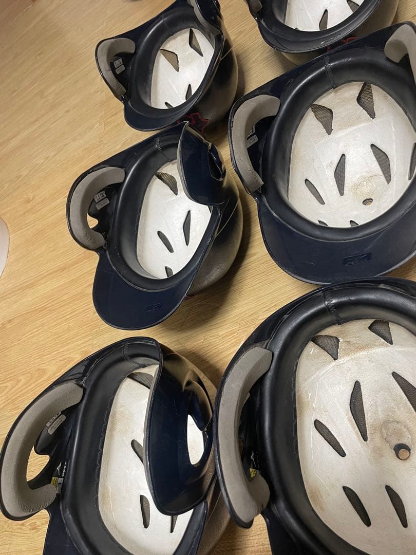 少年軟式 ヘルメット 打者用 両耳付き バッター用 SGマーク付き