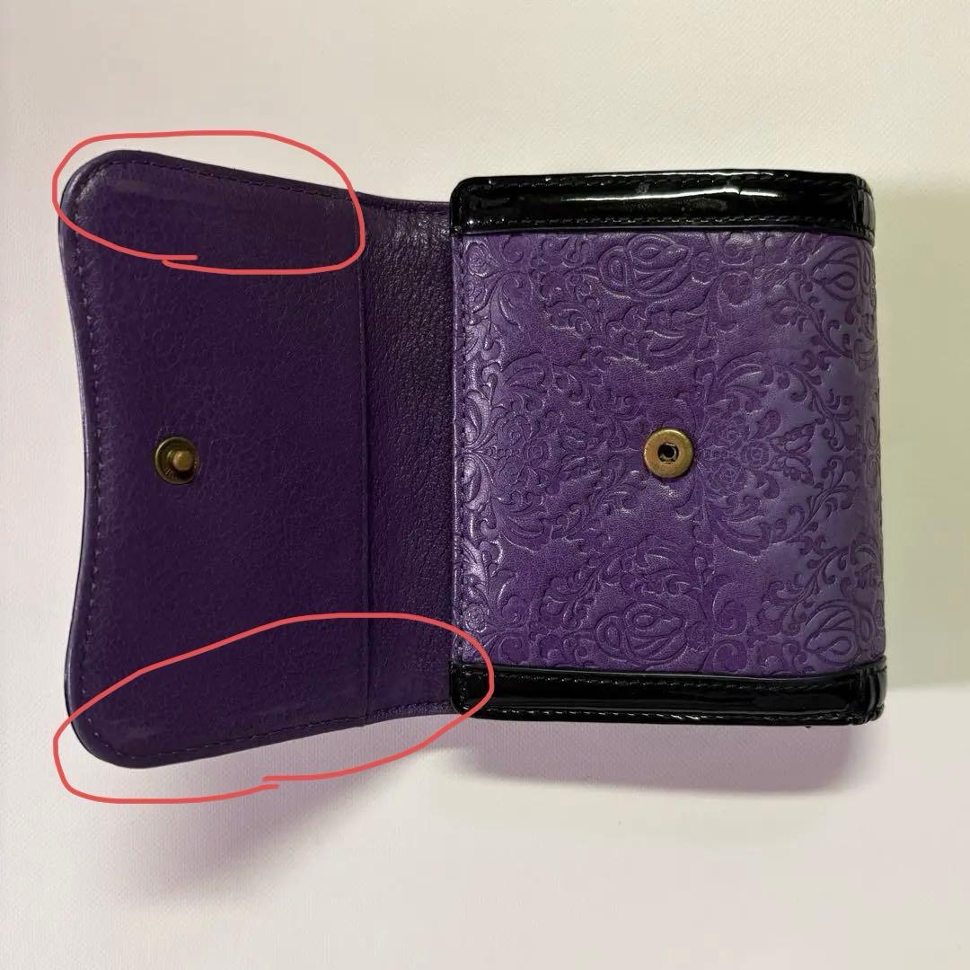 ANNA SUI アナスイ　セルパン　財布　二つ折り口金財布　がま口