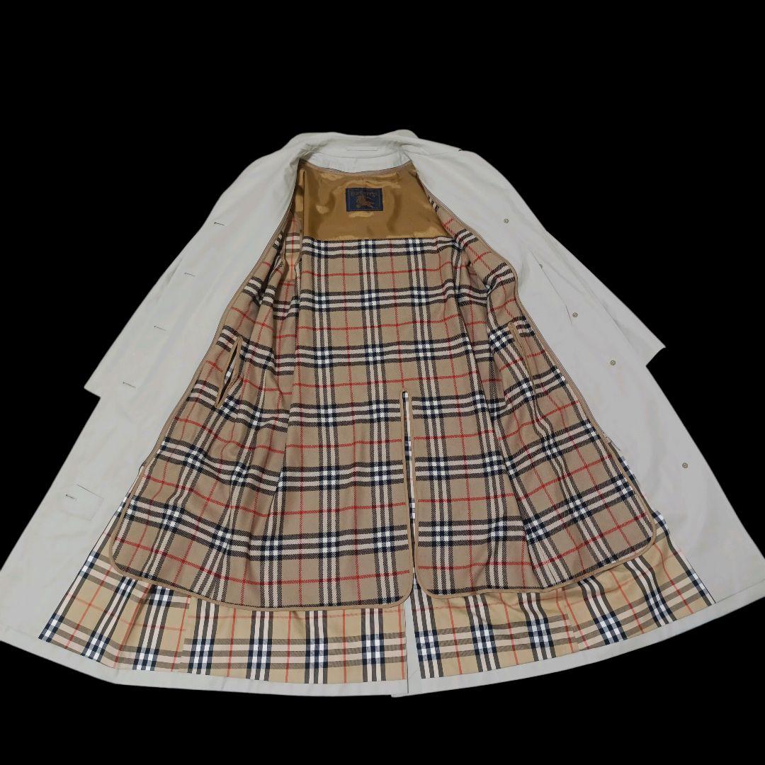 ✨BURBERRY プレステージ ノバチェック ベルト ライナー付 ロングコート