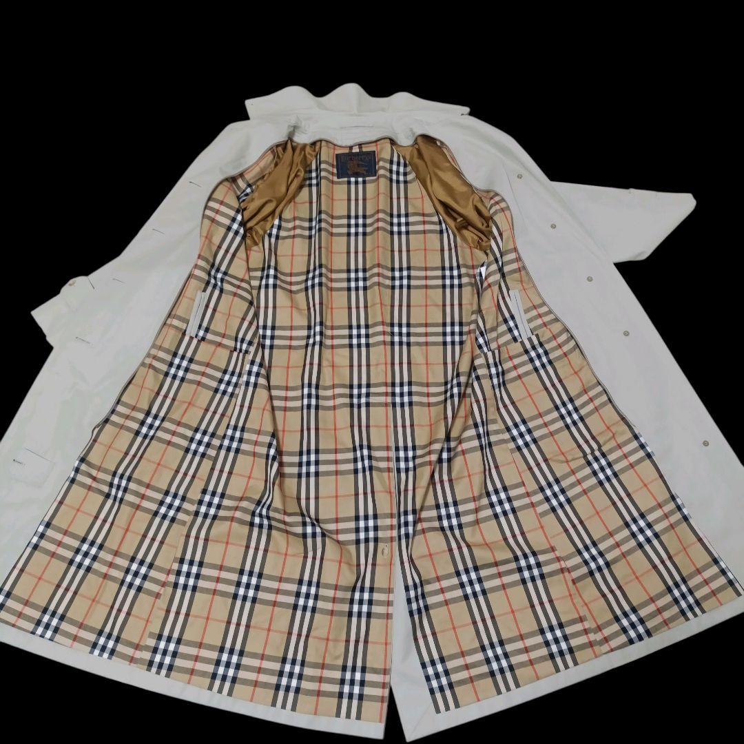 ✨BURBERRY プレステージ ノバチェック ベルト ライナー付 ロングコート