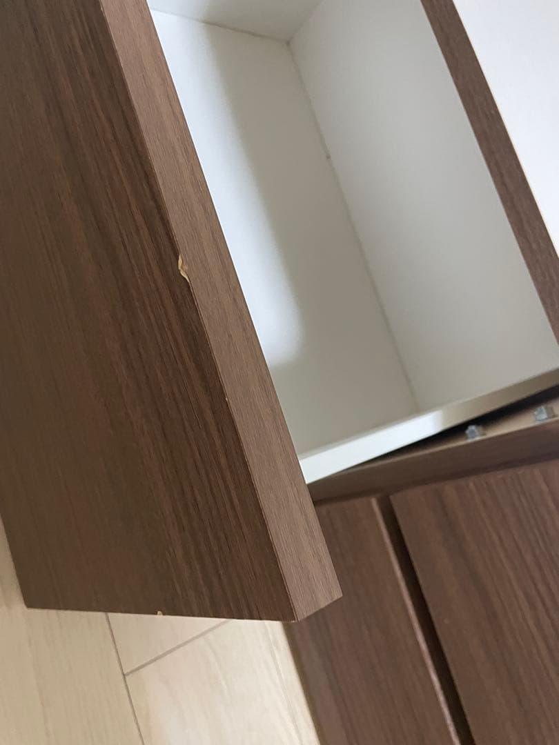 ニトリ　シングルベッドフレーム　引き出し付き