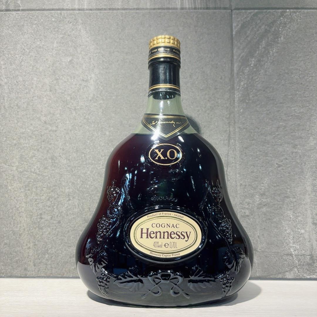 【限定値下げ！】未開栓 　ヘネシーXO　金キャップ　グリーンボトル　古酒