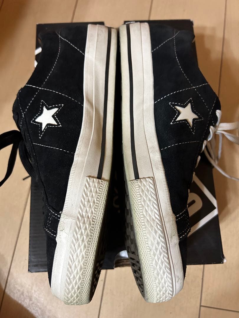 Y Y Y　CONVERSE ONE STAR GF SUEDE ブラック