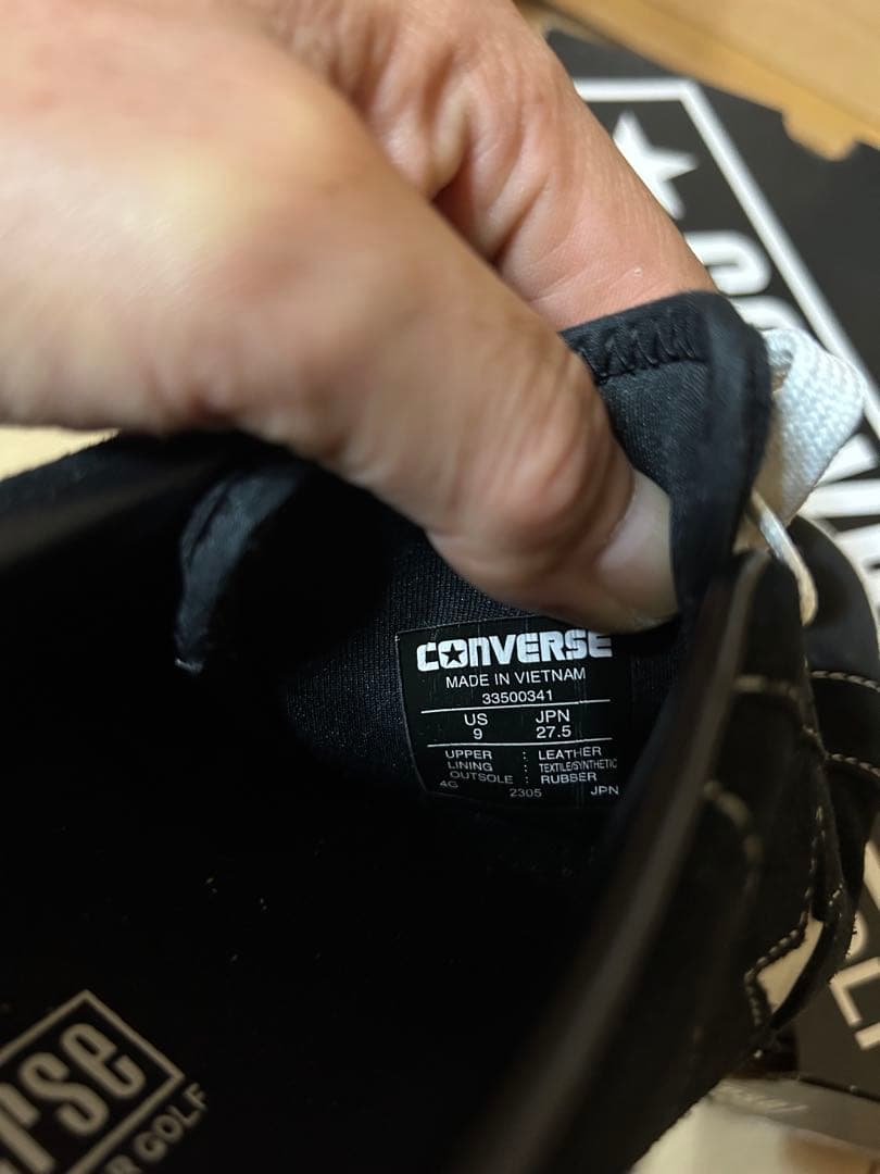 Y Y Y　CONVERSE ONE STAR GF SUEDE ブラック