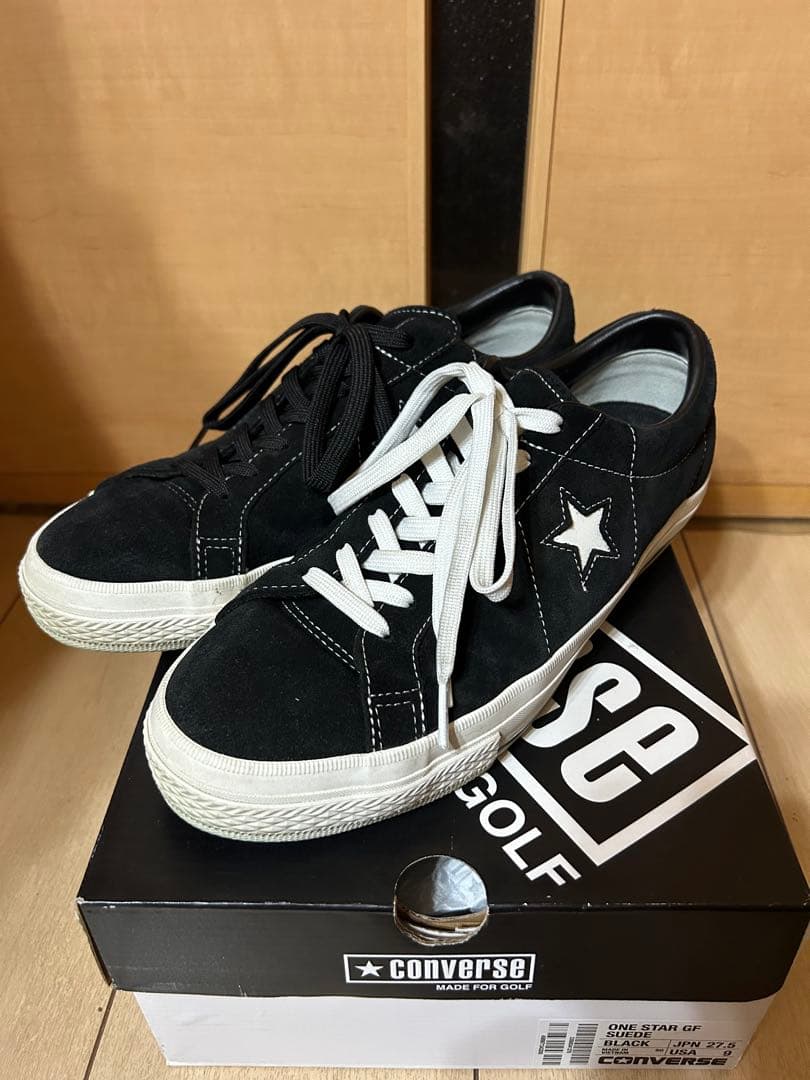 Y Y Y　CONVERSE ONE STAR GF SUEDE ブラック