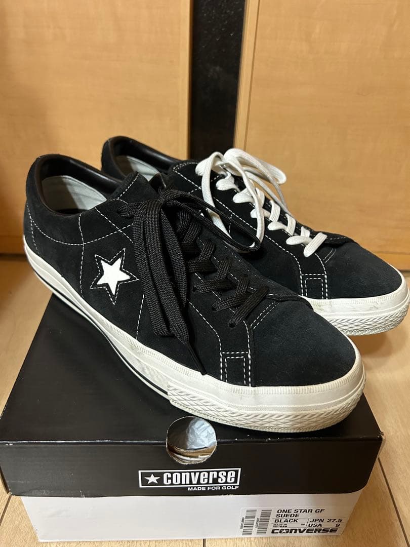Y Y Y　CONVERSE ONE STAR GF SUEDE ブラック
