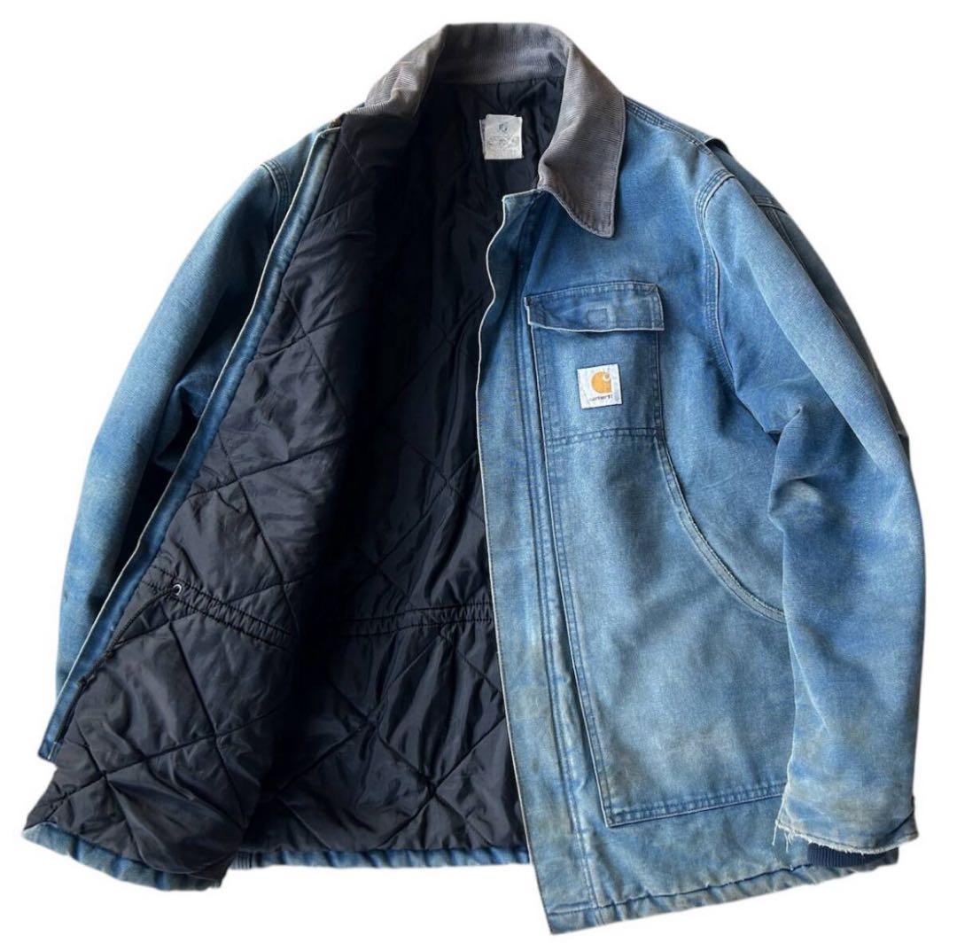 80s Carhartt デニム トラディショナル コート