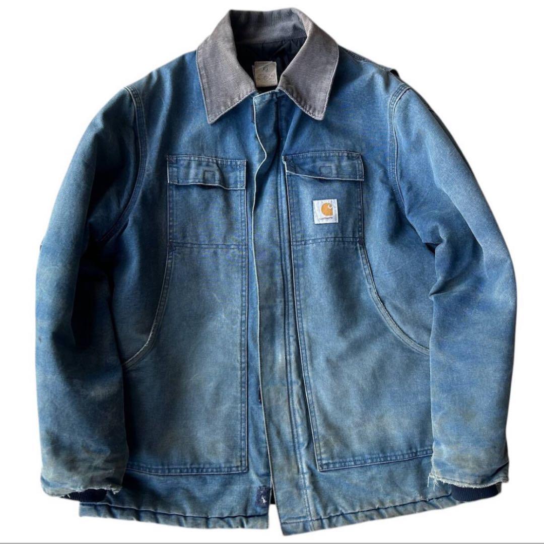 80s Carhartt デニム トラディショナル コート
