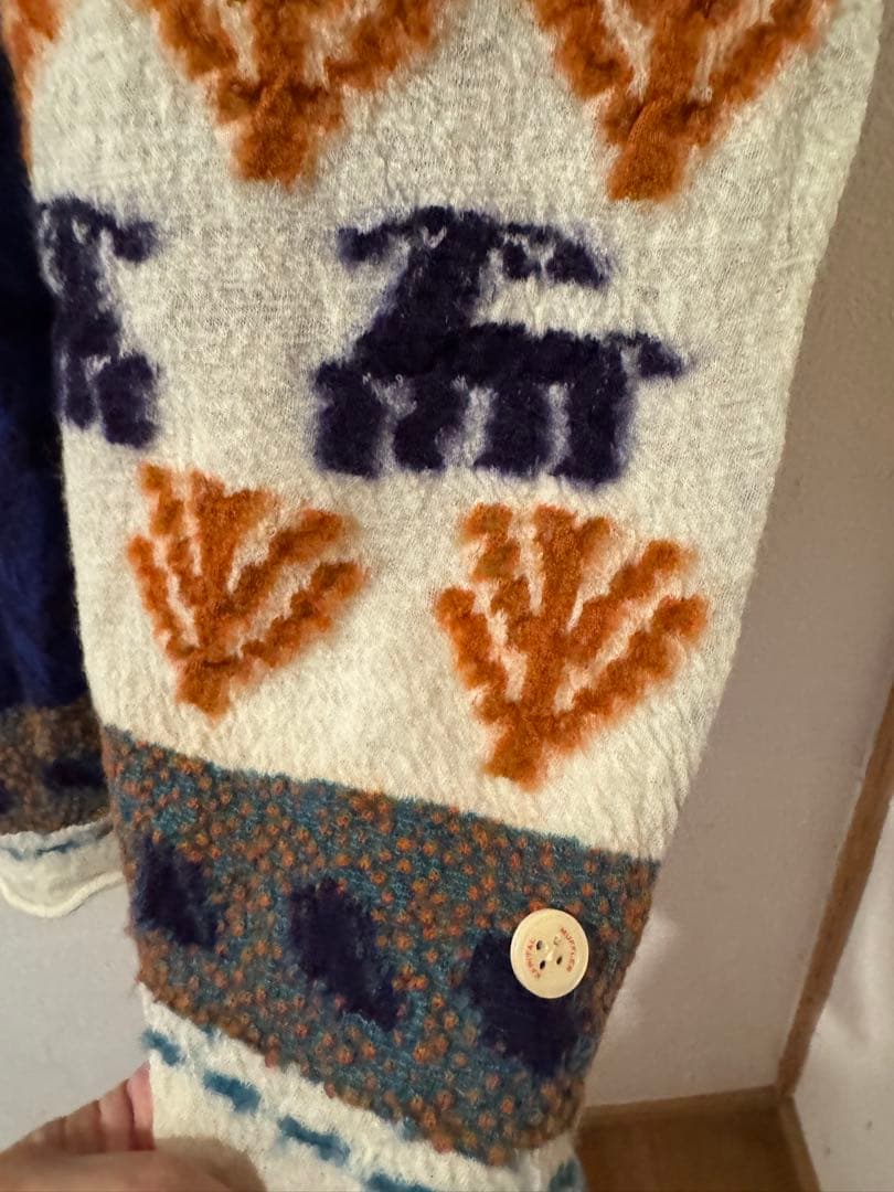 【未使用】KAPITAL✴︎縮絨マフラー