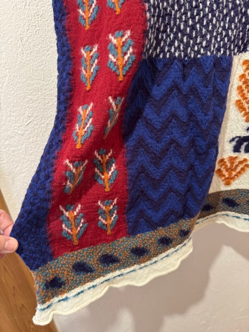 【未使用】KAPITAL✴︎縮絨マフラー