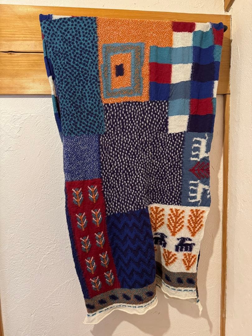 【未使用】KAPITAL✴︎縮絨マフラー