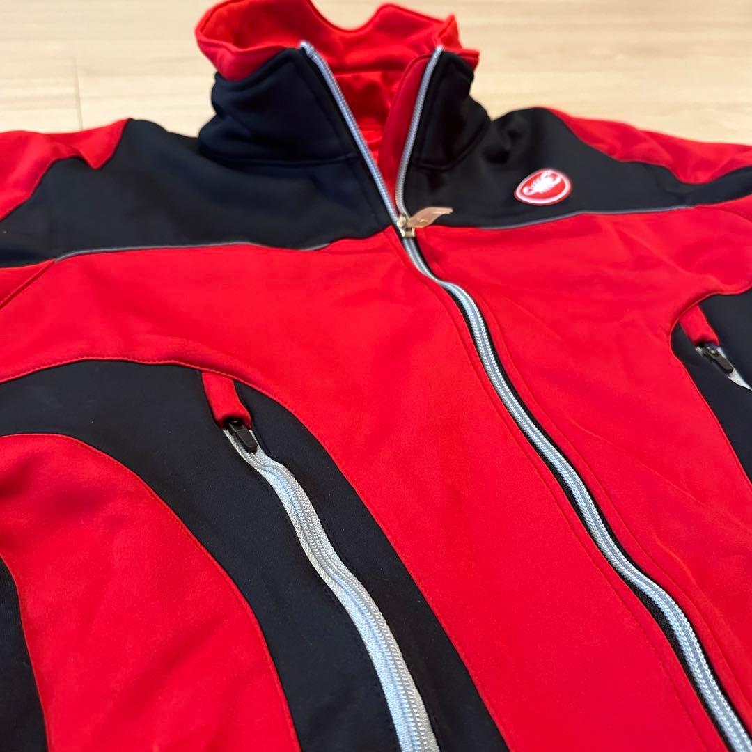 カステリ 冬用 サイクルジャケット 極美品 サイズL