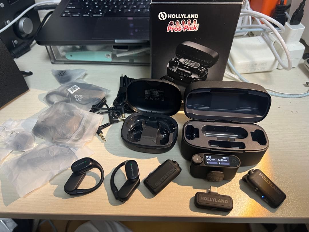 y*n様 Hollyland LARK MAX 2 ワイヤレスラベリアマイク