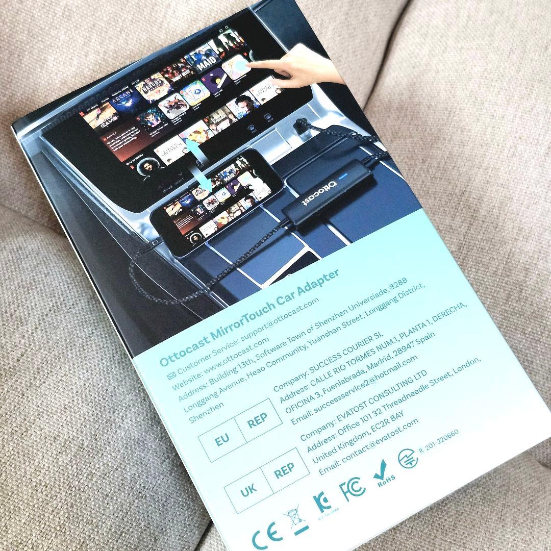 オットキャストMirrorTouch ミラータッチ　【ほぼ新品】