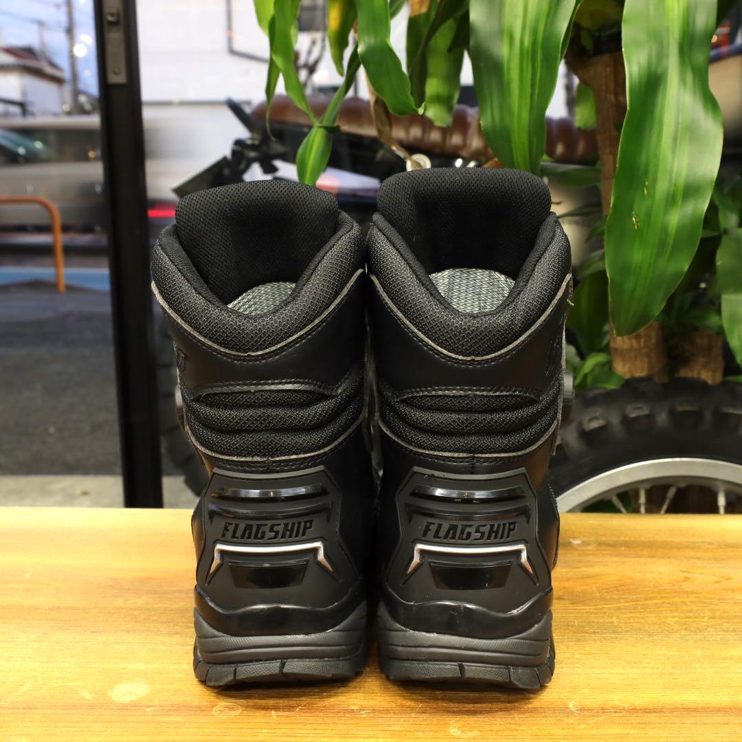 着用1回★フラッグシップ タクティカルライディングブーツ ブラック/28cm