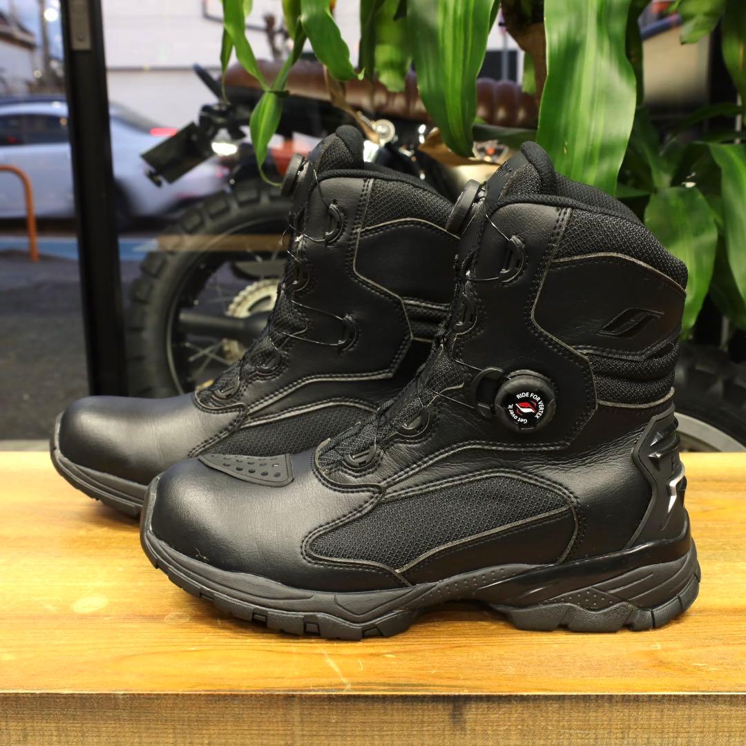 着用1回★フラッグシップ タクティカルライディングブーツ ブラック/28cm